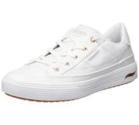 Skechers Sneaker Arch Fit Arcade – Meet Ya There Weiß Canvas Roségold Vegan Gr. 37