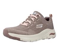 Skechers Damen Arch Fit Keep It Up Sneaker, grau