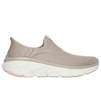 Skechers Damen Arch Fit Refine Iris Sneaker, Taupe Mesh Coral Trim, 41 EU