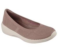 Skechers Damen Arya Fancy You Sneaker, Mocha Knit, 39 EU