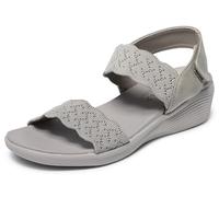 Skechers - Sandalen SLIP-INS Arya - On The Rise - beige - Größe 35 35 beige
