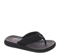 Skechers Damen Asana-Hidden Valley Flipflop, Schwarz/Schwarz, 39 EU