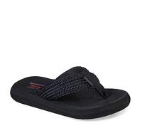 Skechers Damen Asana-Hidden Valley Flipflop, Schwarz/Schwarz, 37 EU