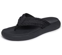 Skechers Damen Asana Luxe - Hidden Valley 2, Schwarz/Schwarz, 9