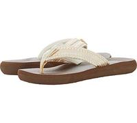 Skechers Damen Asana-Verstecktes Tal Flipflop, Natur, 37 EU