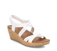 Skechers Damen Beverlee Delicate Glow Sneaker, Weißer Duraleather, 41 EU