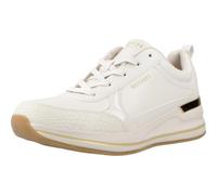Skechers Damen Schnürschuh Billion 2 MID – cremefarbenes Duraleather-Patent-Zierteil – 37 EU