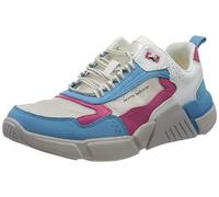 Skechers Damen Block West Sneaker, Weiß