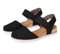 Skechers Damen Bobs Desert Kiss - Sun Shining Sandal, Schwarz, 37 EU