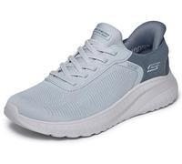 Skechers Damen Bobs Squad Chaos Current Muse Slip-InTurnschuhe, Gray Textile, 39.5 EU