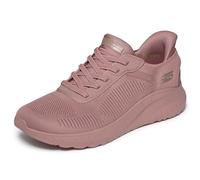 Skechers Damen Bobs Squad Chaos Current Muse Slip-InTurnschuhe, Rose Textile, 38 EU