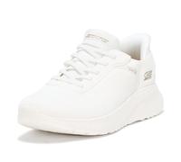 Skechers Damen Bobs Squad Chaos Current Muse Sneaker, Cremeweiß, 40 EU Weit