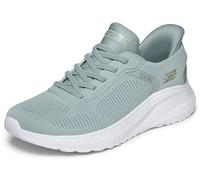 Skechers Damen Bobs Squad Chaos Current Muse Turnschuhe, Sage Textile, 43 EU