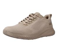 Skechers Damen Bobs Squad Chaos, Face-Off-Sneaker, Hautfarben