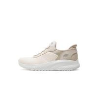 Skechers Damen-Sneaker-Slipper BOBS Squad Chaos in color Off-White-Weiß beige/schlamm42