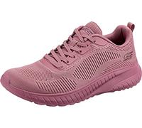 Skechers BOBS Sport Squad Chaos - Face Off Sneaker in Raspberry, Größe 35, Vegan