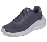 Skechers Damen Bobs Squad Waves Current Look Turnschuhe, Dark Navy Knit, 40 EU