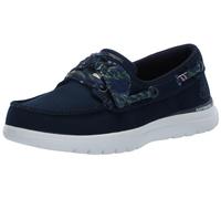 Skechers Damen Bootsschuh, Marineblau/Weiß, 38 EU