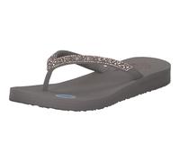 Skechers Damen Cali Meditation Butterfly Garden, Taupe Mitobuck Gem Strass Trim, 36 EU