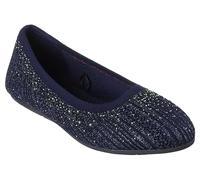 Skechers Damen Cleo 2.0-Glitzy Daze Ballerinas, Marineblau, 39.5 EU