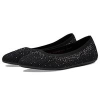 Skechers Damen Cleo 2.0-Glitzy Daze Ballerinas, Schwarz, 35 EU
