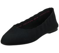 Skechers Damen Cleo Bewitch Geschlossene Ballerinas, Black Flat Knit, 40 EU