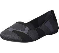 Skechers Damen Cleo-Sherlock-Engineered Knit Loafer Skimmer Ballerinas, Schwarz, 37.5 EU