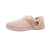 Skechers Damen Cozy Campfire - Girls Night IN Hausschuhe Pantoffeln VEGAN 167684 rosa
