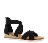 Skechers Damen Desert Kiss Sandale, Schwarz, 41 EU