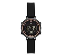 Skechers Damen Digital Quarz Uhr mit Silikon Armband SR6256