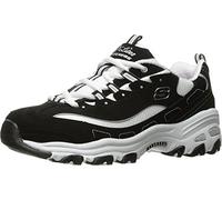 Skechers Damen Sneaker D´Lites BIGGEST FAN, Schwarz (schwarz / weiß), 37 EU W