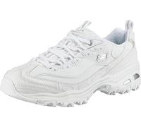 Skechers Damen D'lites-Fresh Start Sneaker, Weiß Silberfarben, 37.5 EU