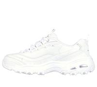 Skechers Damen Sneaker D´Lites BIGGEST FAN, Weiß (weiß/silberfarben), 40 EU W