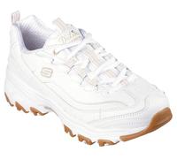 Skechers Damen D Lites Good Neutral, Weiss/opulenter Garten, 36.5 EU