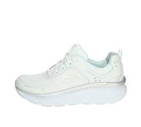 SKECHERS Damen Sneaker 'D´Lux Walker' silber / weiß, Größe 38, 4636316 Silber / Weiß 38