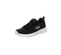 Skechers Damen Dynamight 2.0 Eye To Eye Sneaker, Black Mesh Durabuck White Trim, 40 EU