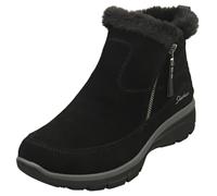 Skechers Damen Winterschuhe Easy Going Cool Zip – Schwarz, Größe 36
