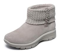 Skechers Damen Easy Going - Cozy Lovin Slip-ins für Freihändige Hände Stiefelette, Taupe, 39.5 EU