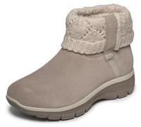 Skechers Damen Easy Going-Cozy Weather 2 Suede Hands Free Slip-ins Stiefelette, Taupe, 39 EU