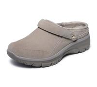 Skechers Damen Easy Going-Distinctive Charm Mule, Taupe, 38 EU