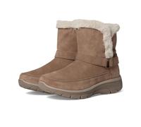 Skechers Damen Stiefelette Easy Going Dreamers Luxe Vibe – Schlupf-Boot, Taupe/Braun, Gr. 37