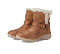 Winterstiefel SKECHERS "EASY GOING-DREAMERS MOVE", Damen, Gr. 40, braun (hellbraun), Lederimitat, casual, Schuhe, Schlupfstiefel, Snowboots, Winterschuh mit Slip-Ins Schafteinstieg (22735301-40) hellb