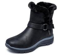 Skechers Damen-Stiefelette Easy Going-Dreamers zum Einschlüpfen Schwarz Größe 36 EU