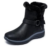 Skechers Damen-Stiefelette Easy Going Dreamers Move zum Einschlüpfen Schwarz EU 41