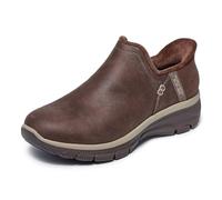 Skechers Damen Easy Going - Modern Hour - freihändige Slip-ins-Stiefelette, Schokolade, 7 Wide