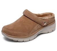 Skechers Damen Easy Going – unverwechselbarer Charme – Hellbraun – Größe 8