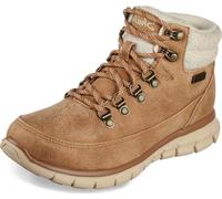 Skechers Damen Easy to Go-Warm Escape Ankle Boot, Kastanienbrauner Microleder-Filz, 40 EU