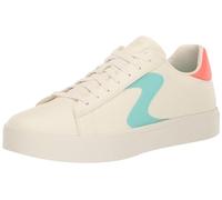 Skechers Damen Eden Lx-top Grade Schnürschuh Sneaker, Natural Duraleather Multi Trim, 35 EU