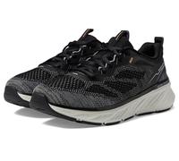 Skechers Damen Edgeride-Power Flow Sneaker, Black Knit/Lavender Trim, 36 EU