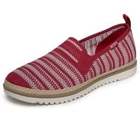 Skechers Damen Flexpadrille Lo - So Chic, Red Mutli, 7
